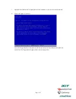 Preview for 4 page of Acer AO533 Driver Installation