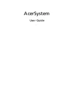 Preview for 1 page of Acer AR3700-U3002 User Manual