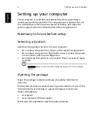 Предварительный просмотр 16 страницы Acer AR3700-U3002 User Manual