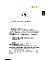 Preview for 107 page of Acer AS003 User Manual