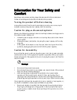 Preview for 3 page of Acer AS306 Series User Manual