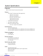 Preview for 9 page of Acer AS4810T- 354G32Mn LX.PBA0X.075 Service Manual