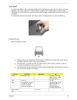 Предварительный просмотр 23 страницы Acer Aspire 1310 Service Manual