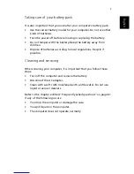 Предварительный просмотр 5 страницы Acer Aspire 1356 User Manual