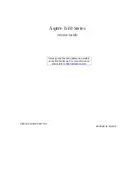 Acer Aspire 1500 Series Service Manual предпросмотр