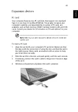 Preview for 53 page of Acer Aspire 1500 Series User Manual