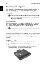 Preview for 56 page of Acer Aspire 1500 Series User Manual