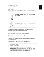 Preview for 3 page of Acer Aspire 1500 series User Manual