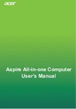 Предварительный просмотр 1 страницы Acer Aspire 1655 User Manual