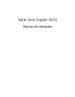 Acer Aspire 1670 Series Manual Do Utilizador preview