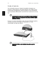 Preview for 38 page of Acer Aspire 1670 Series Manual Do Utilizador