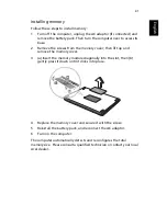 Предварительный просмотр 51 страницы Acer Aspire 1690 Series User Manual