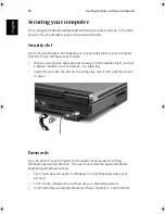 Предварительный просмотр 40 страницы Acer Aspire 1700 Series User Manual