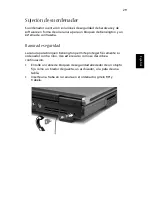 Preview for 39 page of Acer Aspire 1710 Series Guía Del Usuario