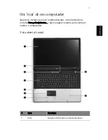 Предварительный просмотр 13 страницы Acer Aspire 1800 Manual Do Utilizador