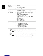 Preview for 12 page of Acer Aspire 1820PT Series Quick Manual