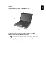 Предварительный просмотр 37 страницы Acer Aspire 2020 Manuel D'Utilisation