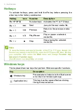 Preview for 19 page of Acer Aspire 3 A315 User Manual