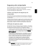 Preview for 57 page of Acer Aspire 3000 Series Manual Do Utilizador