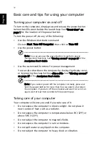 Предварительный просмотр 4 страницы Acer Aspire 3000 Series User Manual