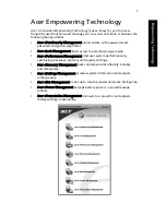 Предварительный просмотр 11 страницы Acer Aspire 3010 User Manual