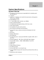 Предварительный просмотр 9 страницы Acer Aspire 3300 Service Manual