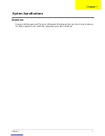 Предварительный просмотр 7 страницы Acer Aspire 3300S Service Manual