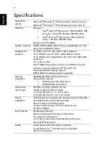 Preview for 16 page of Acer Aspire 3610 Series User Manual