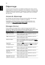 Preview for 62 page of Acer Aspire 3610 (French) Manuel D'Utilisation