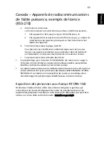 Preview for 71 page of Acer Aspire 3610 (French) Manuel D'Utilisation