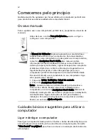 Preview for 4 page of Acer Aspire 3630 (Portuguese) Manual Do Utilizador