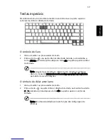 Preview for 27 page of Acer Aspire 3630 (Portuguese) Manual Do Utilizador