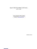 Предварительный просмотр 1 страницы Acer Aspire 3630 Service Manual