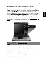 Предварительный просмотр 39 страницы Acer Aspire 3650 (French) Manuel D'Utilisation