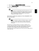 Preview for 57 page of Acer Aspire 3650 Manual Do Utilizador