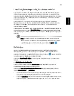 Preview for 61 page of Acer Aspire 3650 Manual Do Utilizador