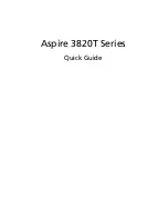 Preview for 3 page of Acer Aspire 3820T series User Manual