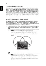 Preview for 106 page of Acer Aspire 4310 Series User Manual