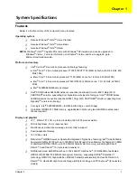 Preview for 7 page of Acer Aspire 4320 Series Service Manual