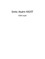 Preview for 201 page of Acer ASPIRE 4625 Quick Manual