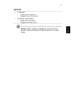 Preview for 253 page of Acer ASPIRE 4625 Quick Manual