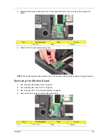 Предварительный просмотр 75 страницы Acer Aspire 4730ZG Series Service Manual