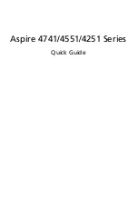 Preview for 3 page of Acer Aspire 4741 Quick Manual