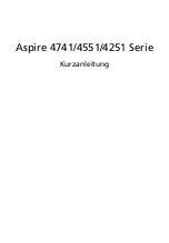 Preview for 23 page of Acer Aspire 4741 Quick Manual