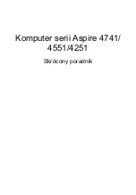 Preview for 125 page of Acer Aspire 4741 Quick Manual