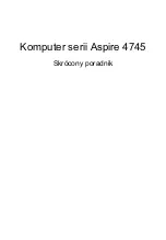 Preview for 137 page of Acer Aspire 4745 Quick Manual