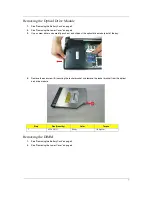 Предварительный просмотр 7 страницы Acer Aspire 4810 Series Disassembly Instruction