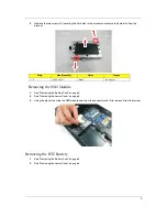 Предварительный просмотр 9 страницы Acer Aspire 4810 Series Disassembly Instruction