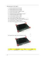 Предварительный просмотр 32 страницы Acer Aspire 4810 Series Disassembly Instruction