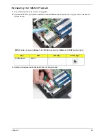 Предварительный просмотр 67 страницы Acer Aspire 4820T Series Service Manual